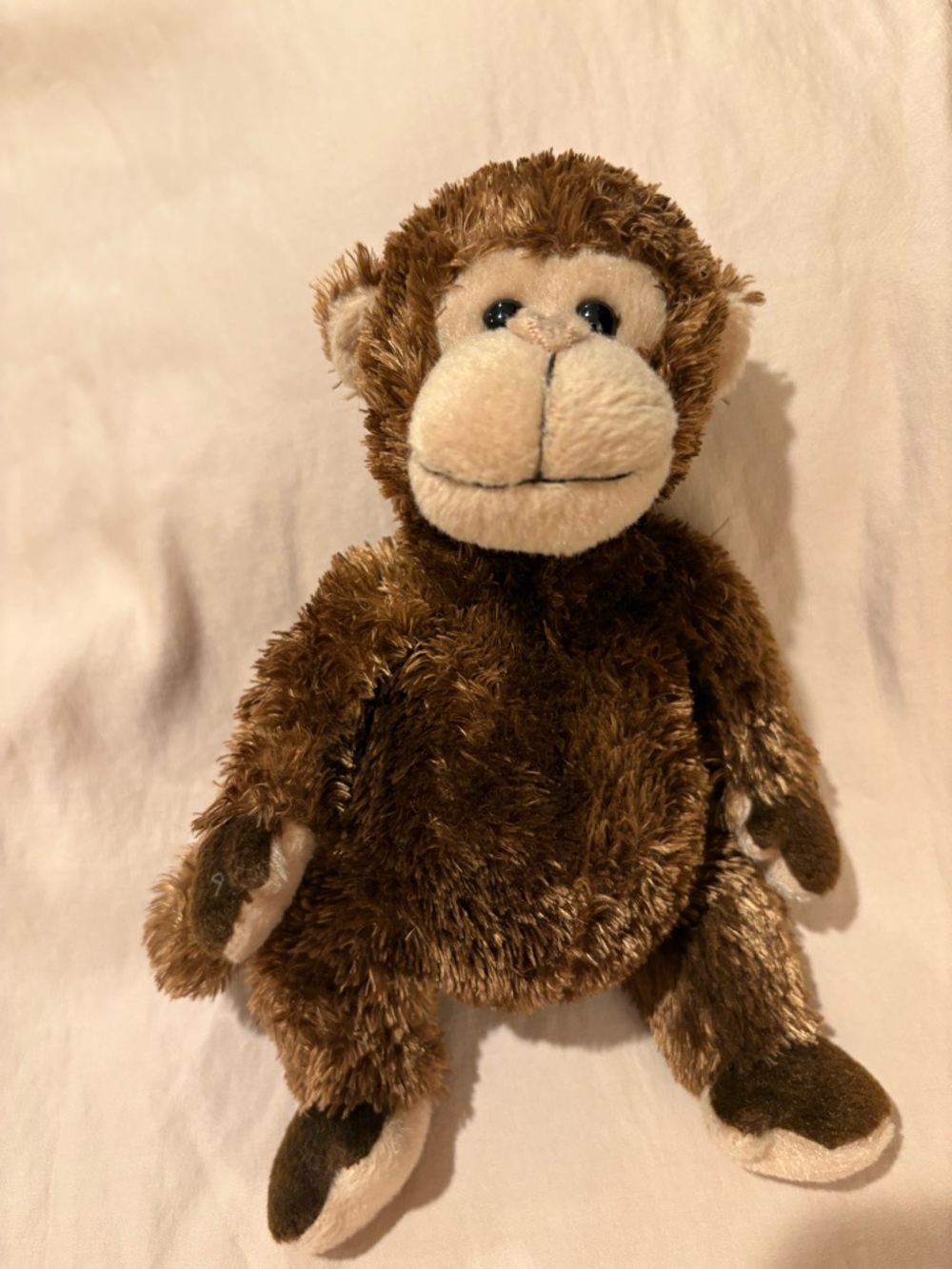Plush Brown Monkey Vines TY - Soft Kids Toy - Picture 4 of 5